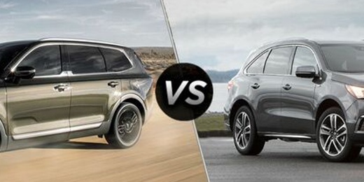 Crossover Comparison Kia Telluride vs Acura MDX