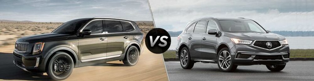 Crossover Comparison Kia Telluride vs Acura MDX