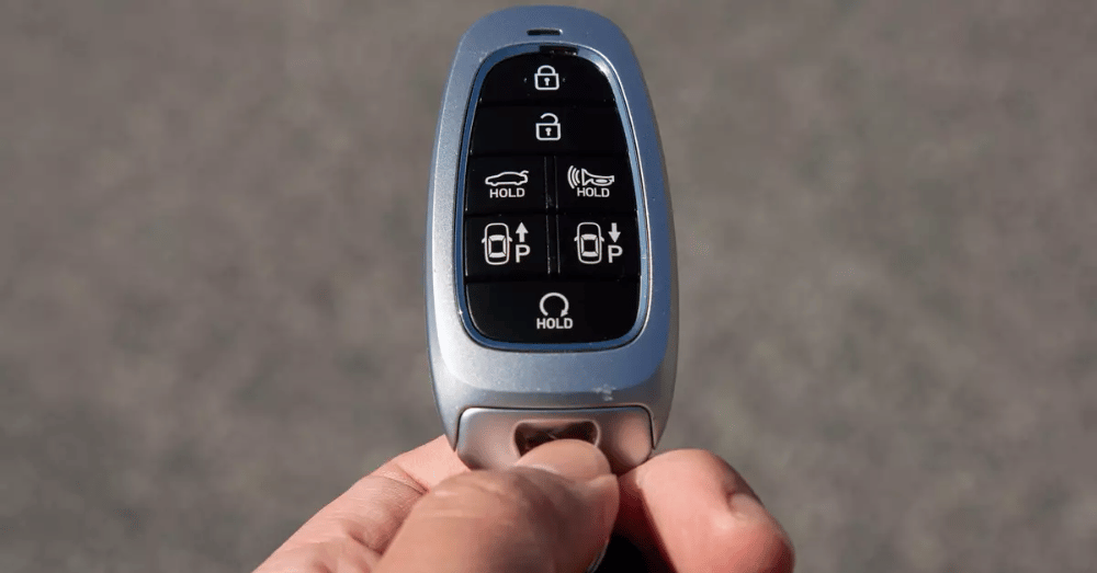 automotive technology that seems right out of the future - hyundai smart park fob