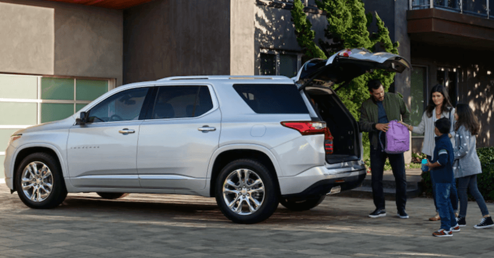 top 3 suvs for growing families - chevrolet traverse