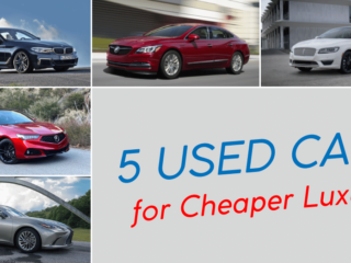 5 Used Cars for Cheaper Luxury - banner