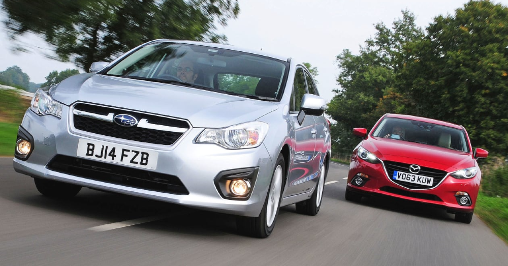 Mazda3 and Subaru Impreza Battle for the Best Hatchback